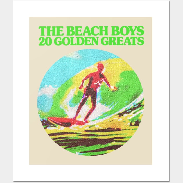 Beach Boys golden greats Wall Art by HAPPY TRIP PRESS